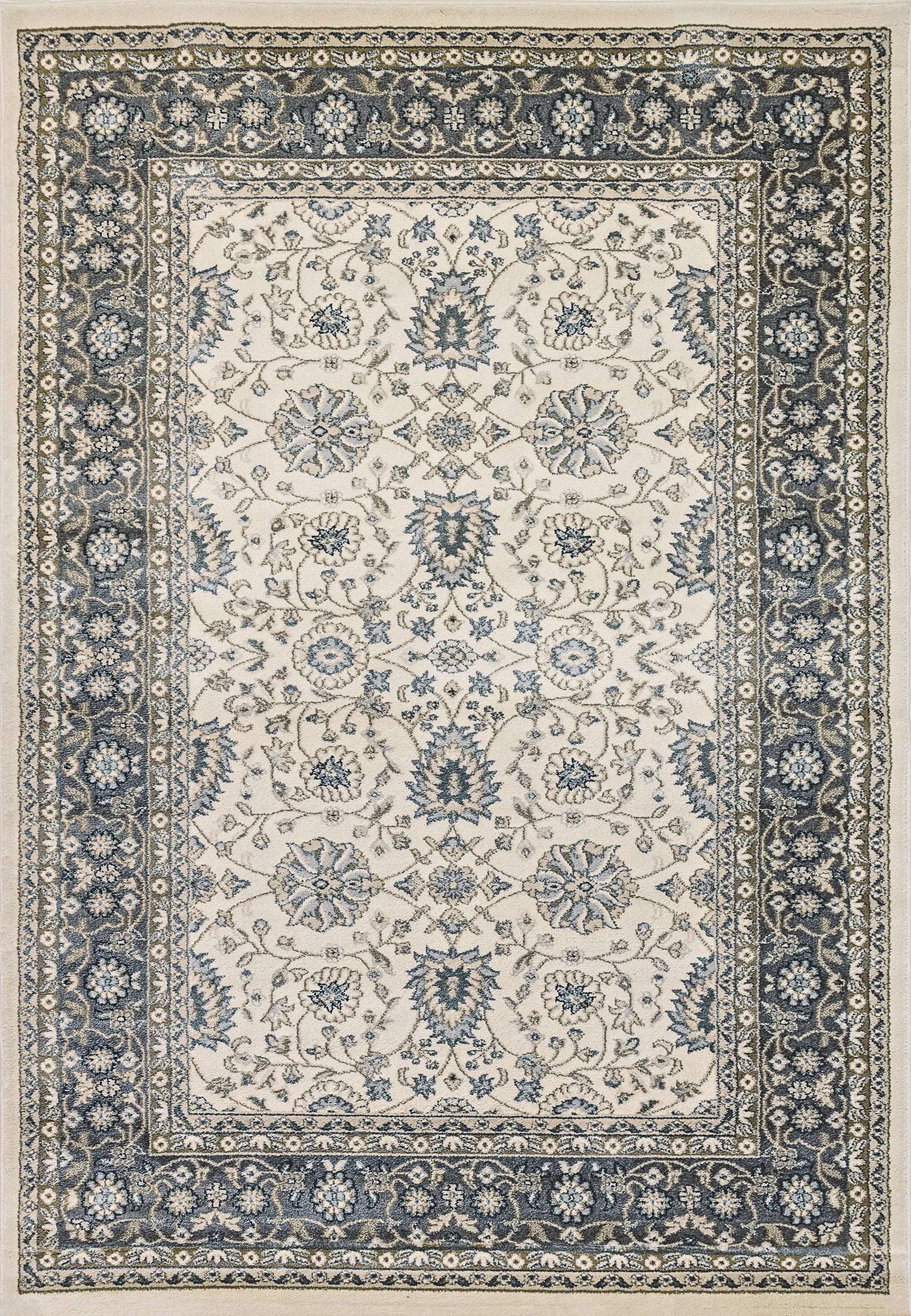 Yazd 2803-190 Ivory/Grey Rug