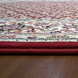 Ancient Garden 57011-1414 Red/Ivory Rug