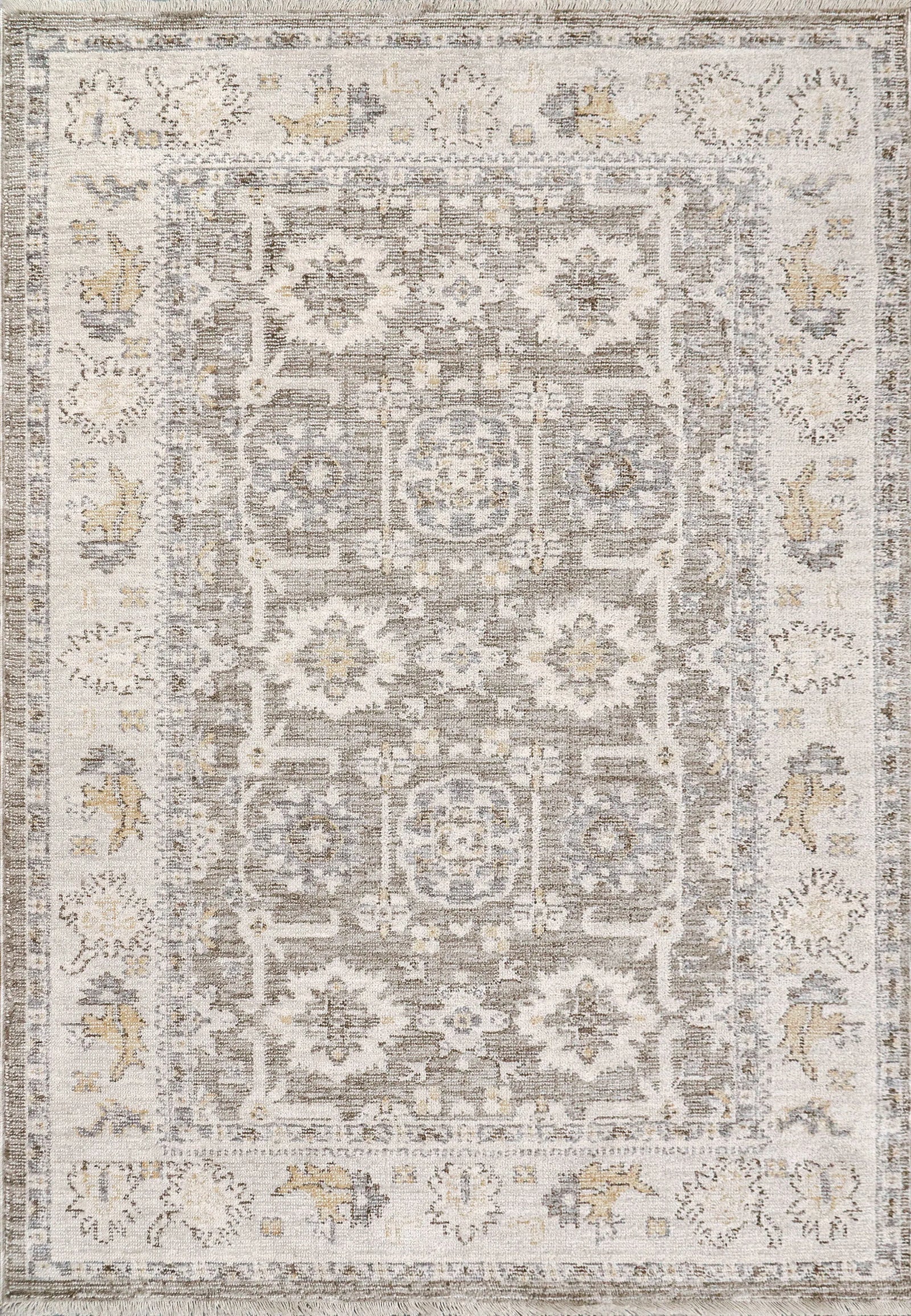 Calypso 13507-190 Ivory/Grey Rug