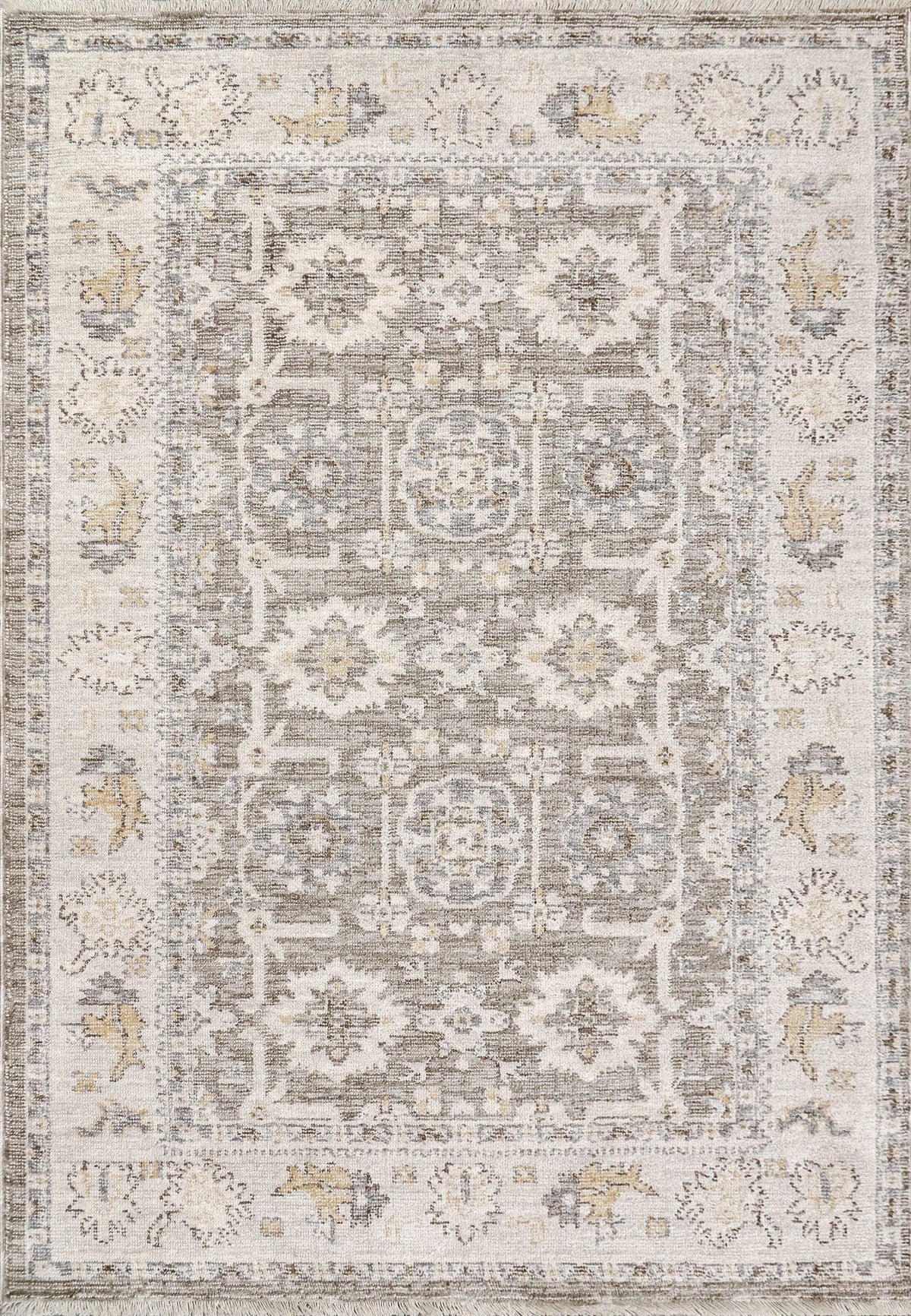 Calypso 13507-190 Ivory/Grey Rug