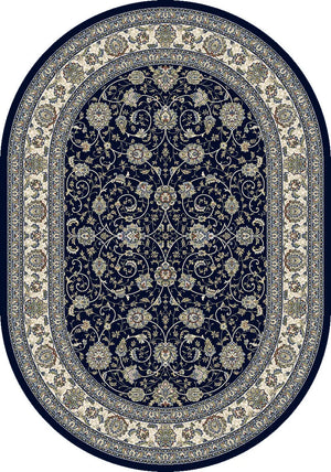 Ancient Garden 57120-3464 Blue/Ivory Rug