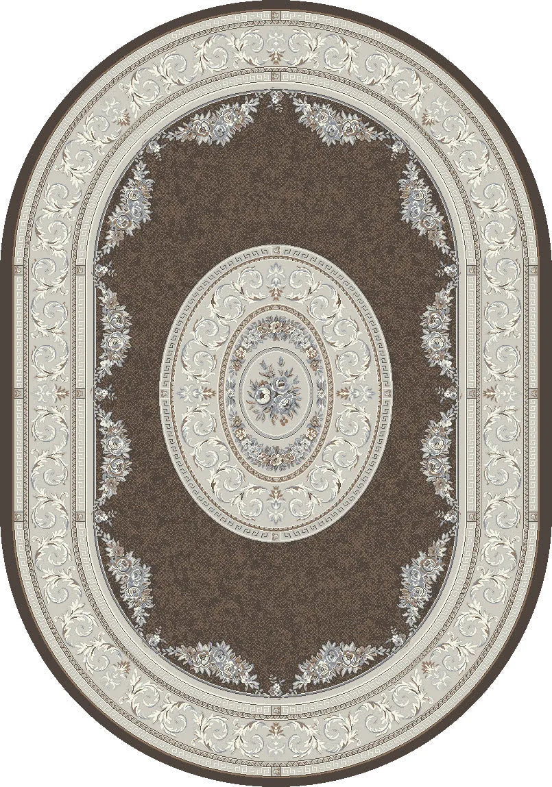 Ancient Garden 57226-3295 Brown/Cream Rug