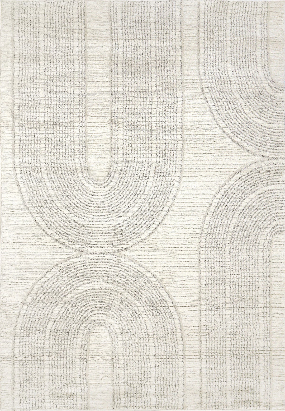 Monroe 9801-890 Beige/Grey Rug