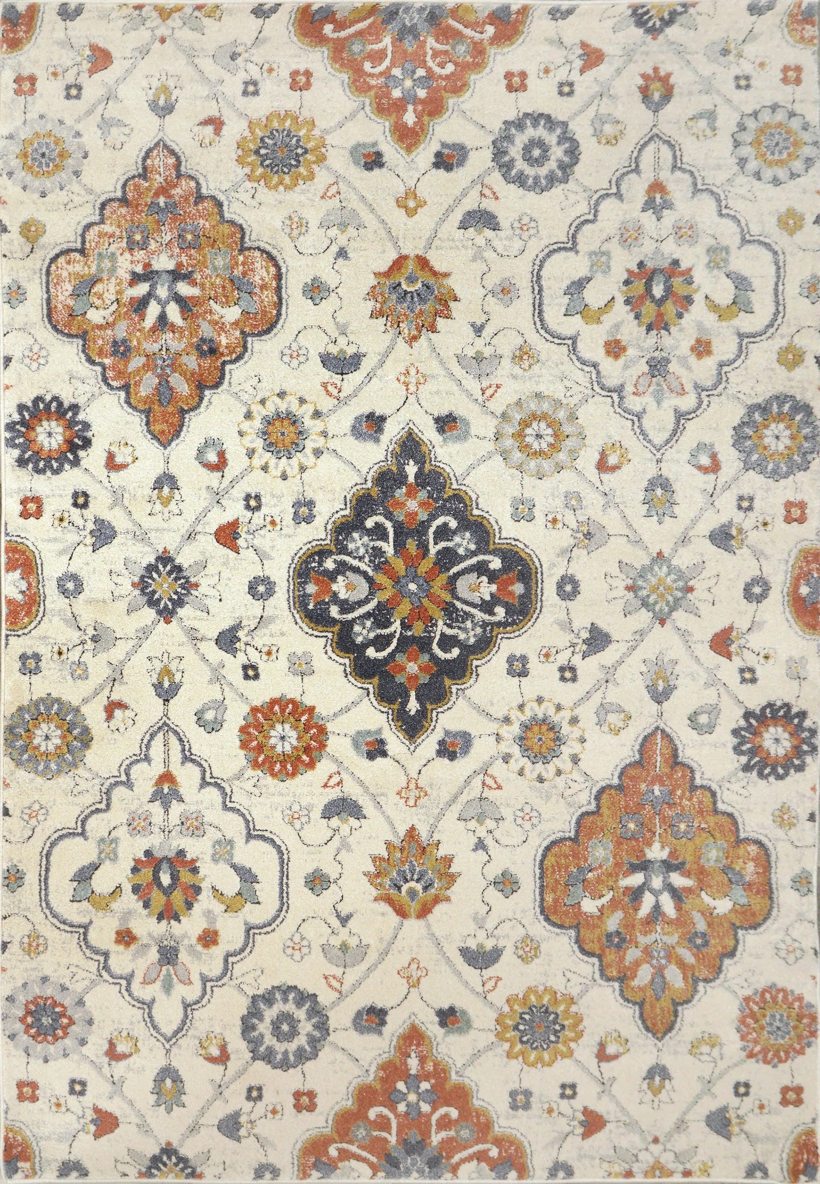 Mabel 4091-199 Ivory/Multi Rug