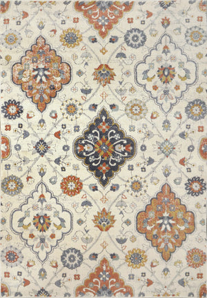 Mabel 4091-199 Ivory/Multi Rug