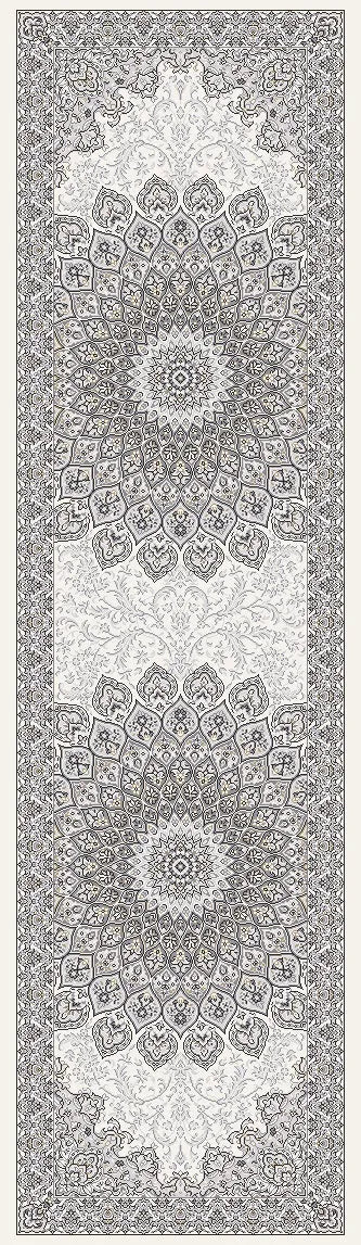 Ancient Garden 57090-6666 Cream/Grey Rug