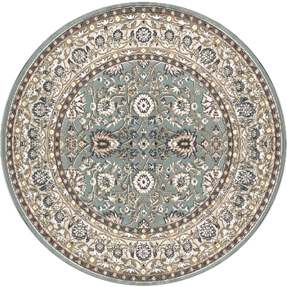 Yazd 2803-150 Grey/Ivory Rug