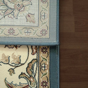 Ancient Garden 57365-5464 Light Blue/Ivory Rug