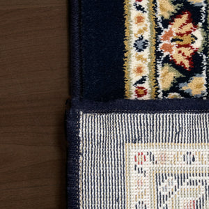 Ancient Garden 57011-3464 Navy Rug