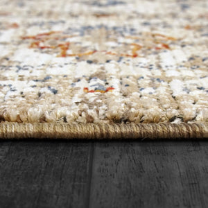 Dakota 6640-199 Ivory/Multi Rug