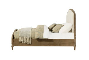 Interlude Upholstered Bed Sandstone Buff
