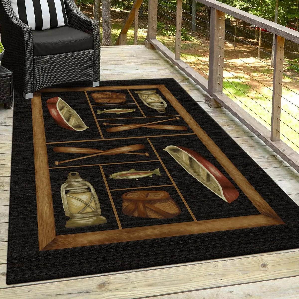 Excursion EX4 Black Rug