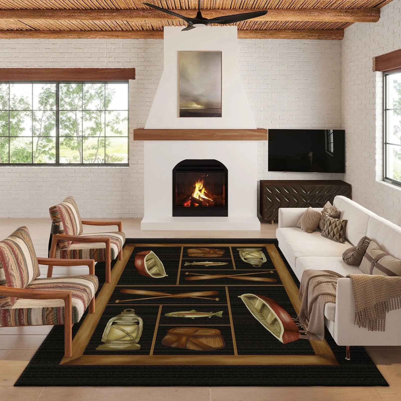 Excursion EX4 Black Rug