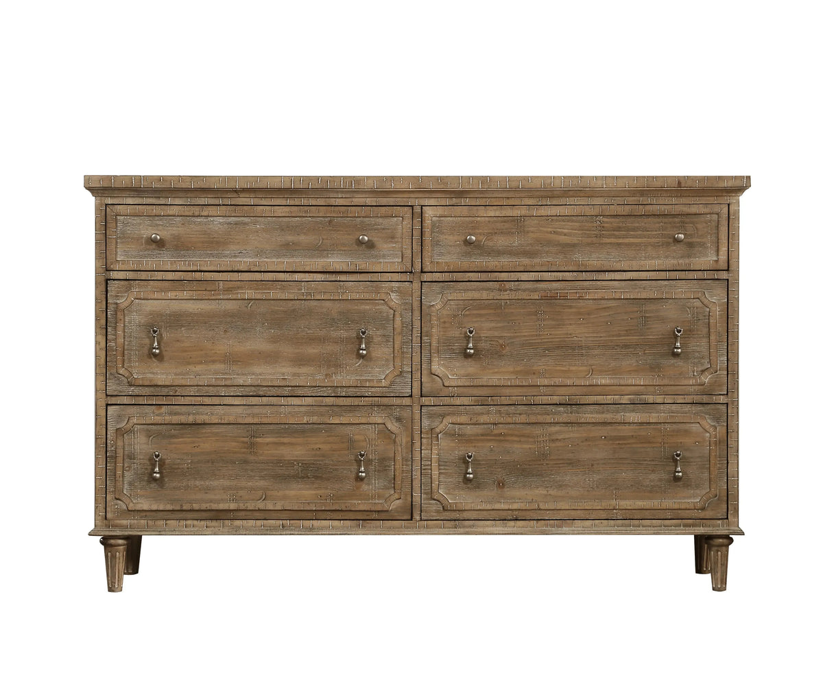 Interlude 6-Drawer Dresser Sandstone Buff