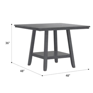 Seneca Gathering Height Table Walnut Ash