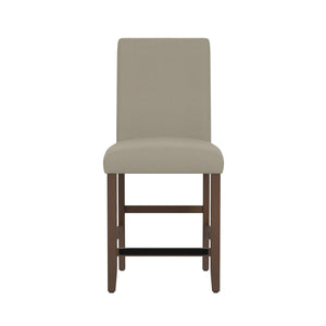 Seneca Upholstered Barstool Walnut Brown