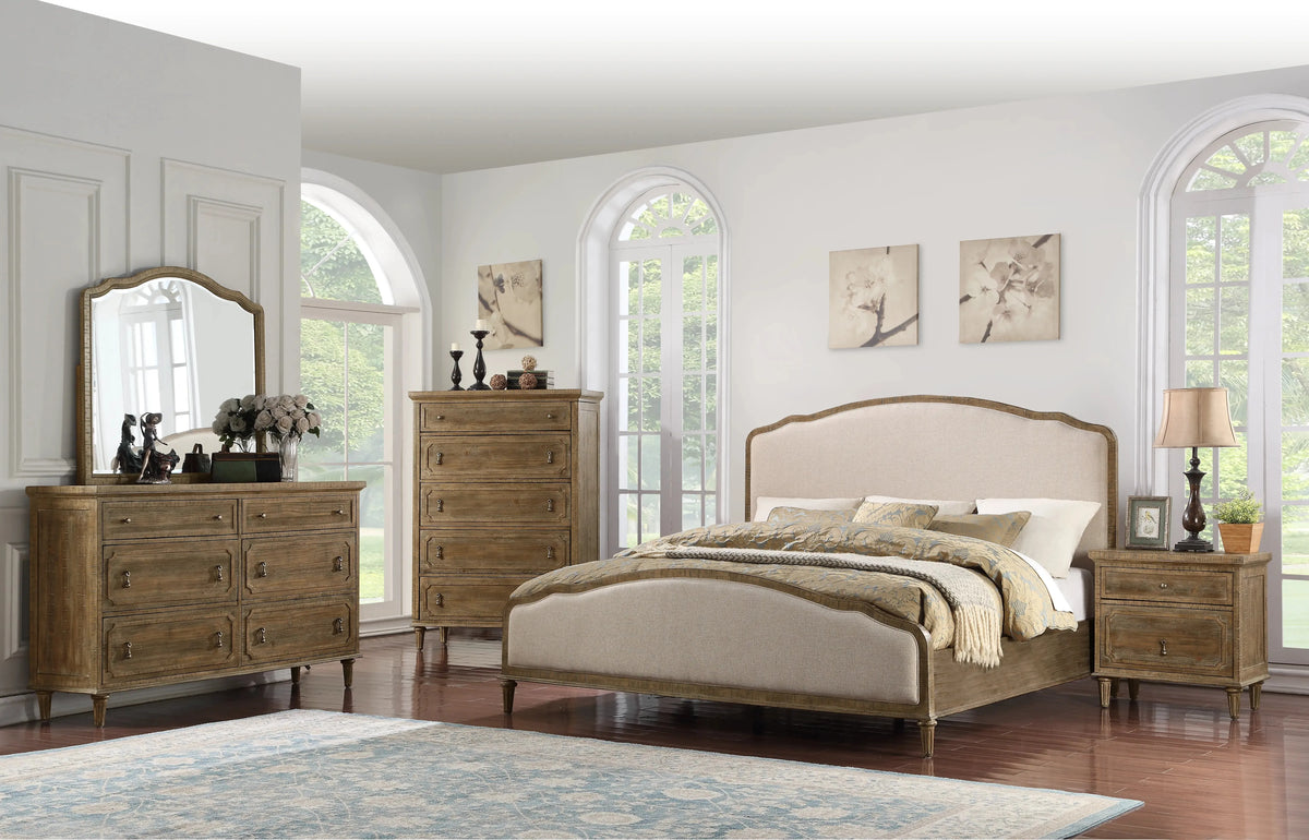 Interlude 6-Drawer Dresser Sandstone Buff