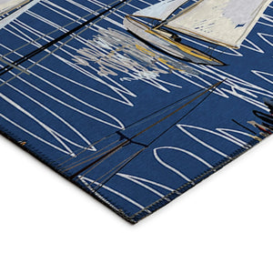 Harbor HA8 Navy Rug