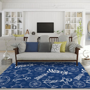 Harbor HA9 Navy Rug