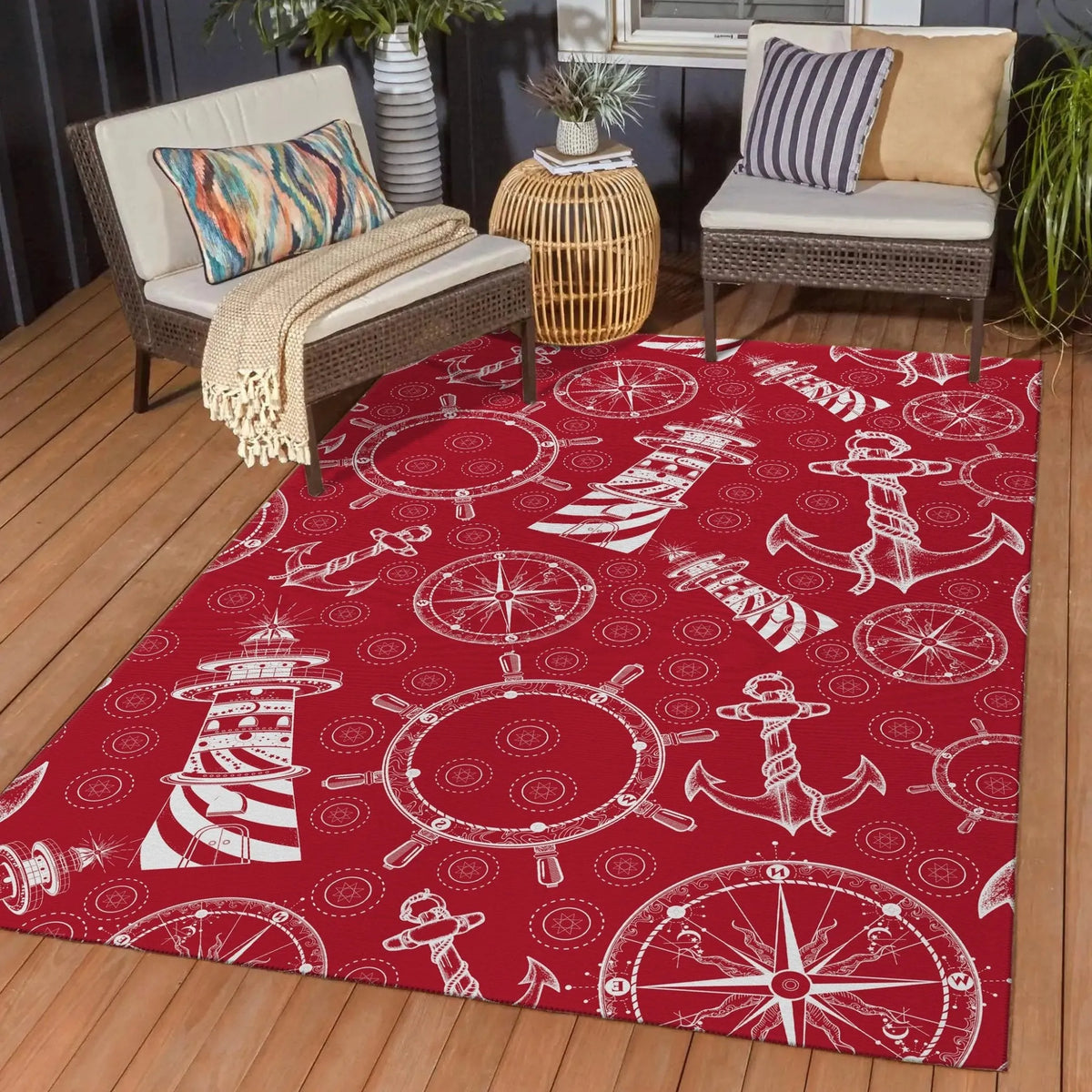 Harbor HA9 Red Rug