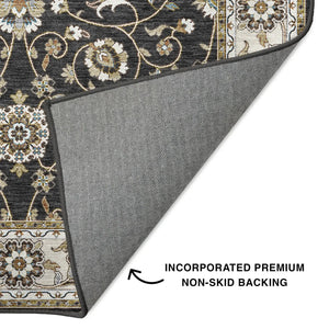 Hatay HY1 Black Rug