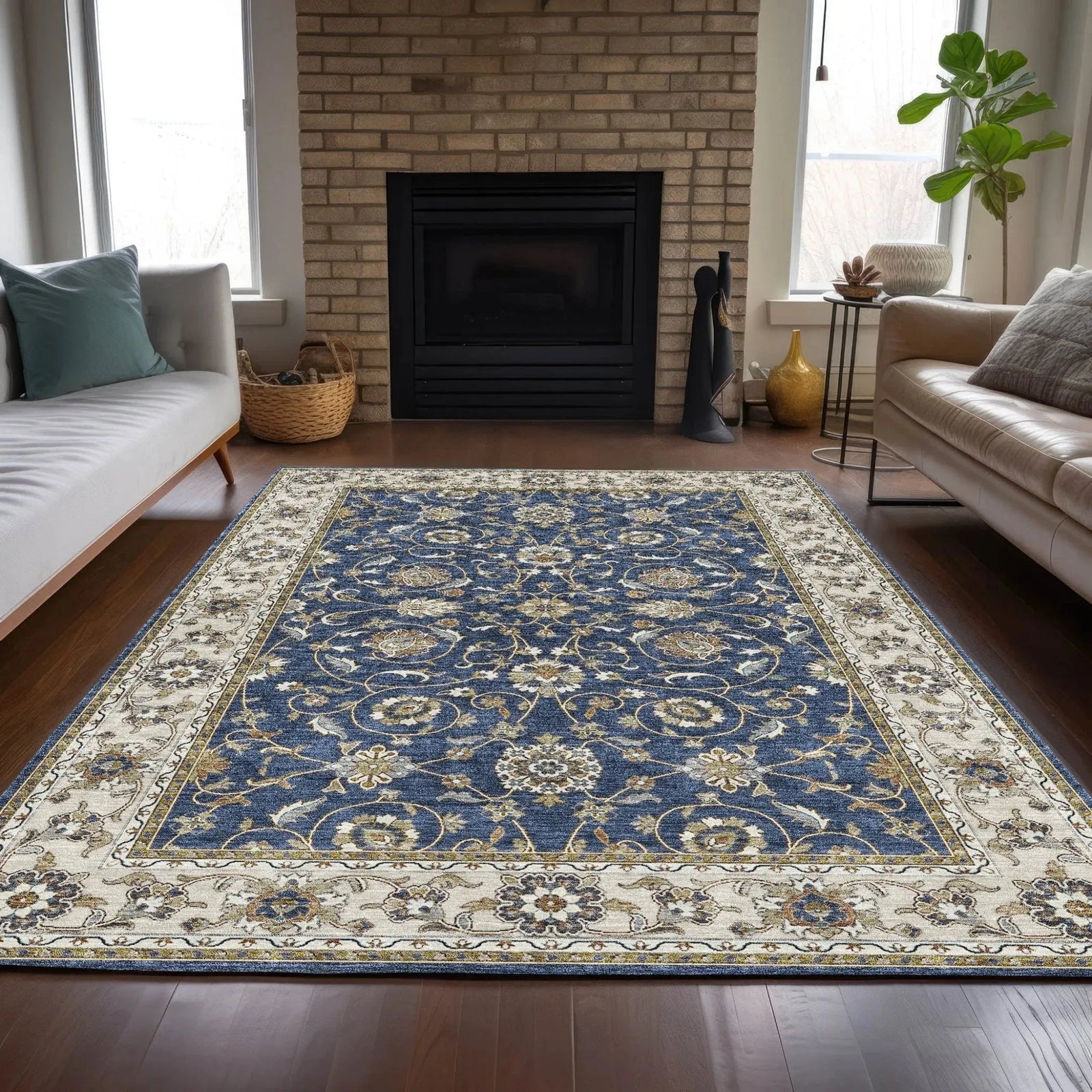 Hatay HY1 Navy Rug