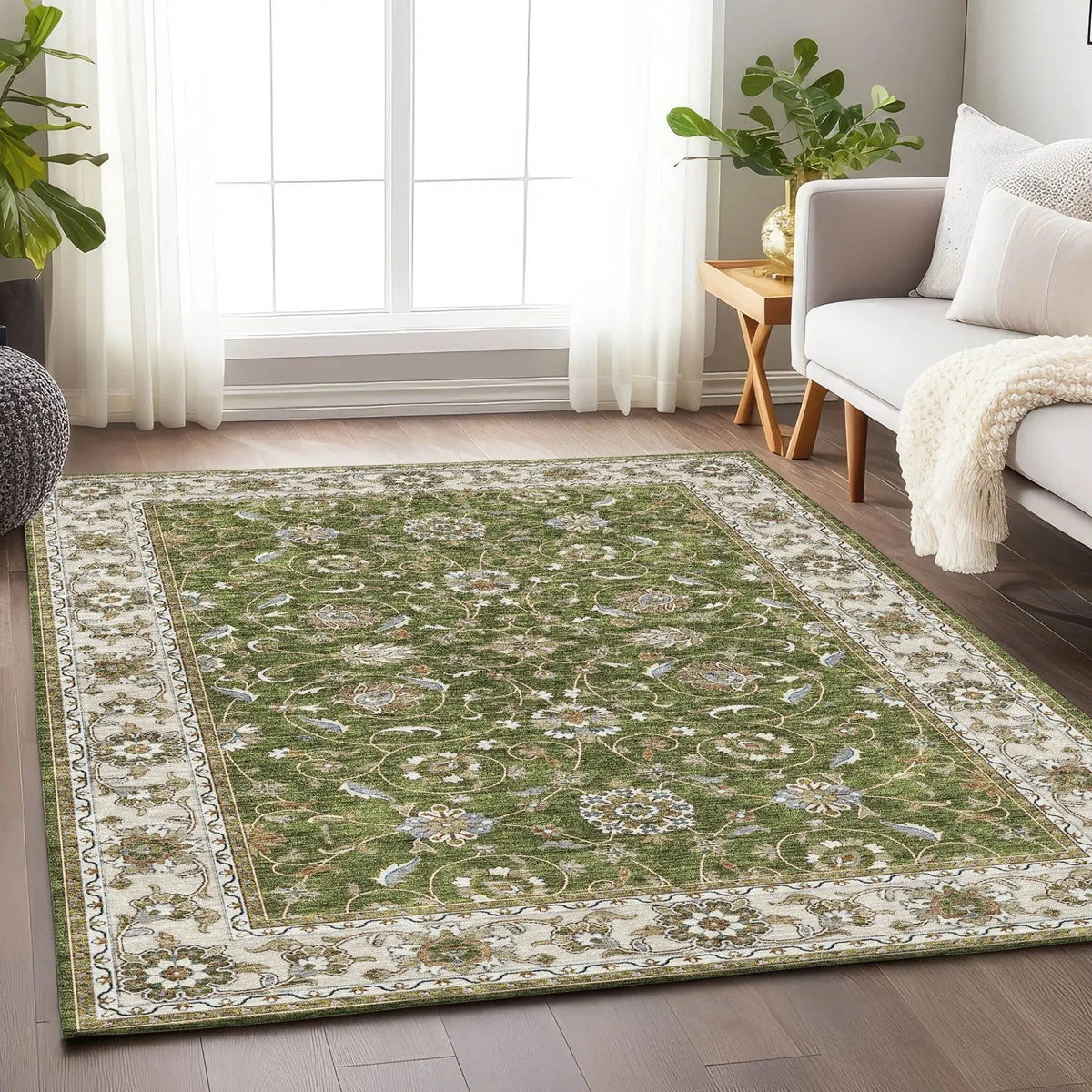 Hatay HY1 Olive Rug