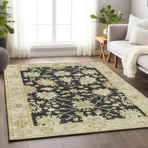 Hatay HY2 Black Rug