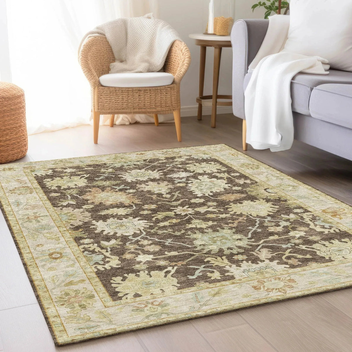 Hatay HY2 Chocolate Rug