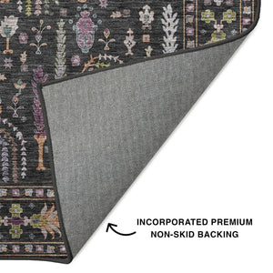 Hatay HY5 Black Rug
