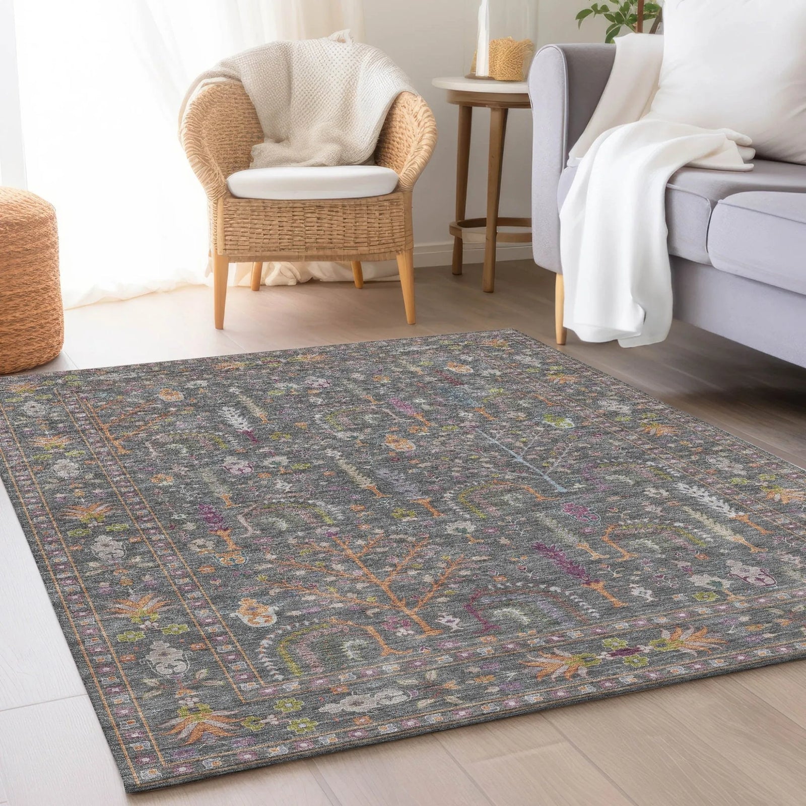 Hatay HY5 Grey Rug