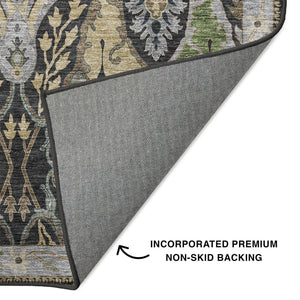 Hatay HY6 Black Rug