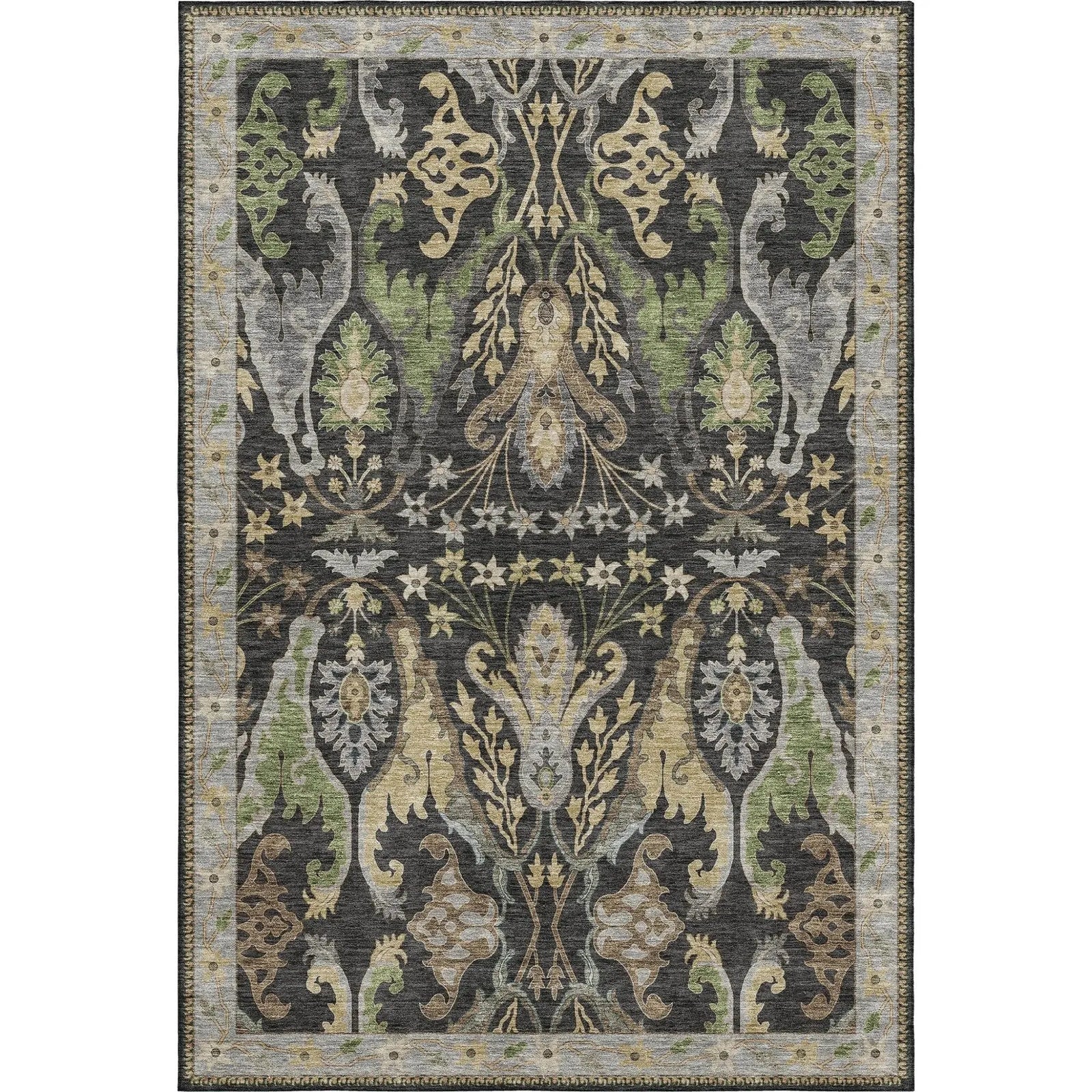 Hatay HY6 Black Rug