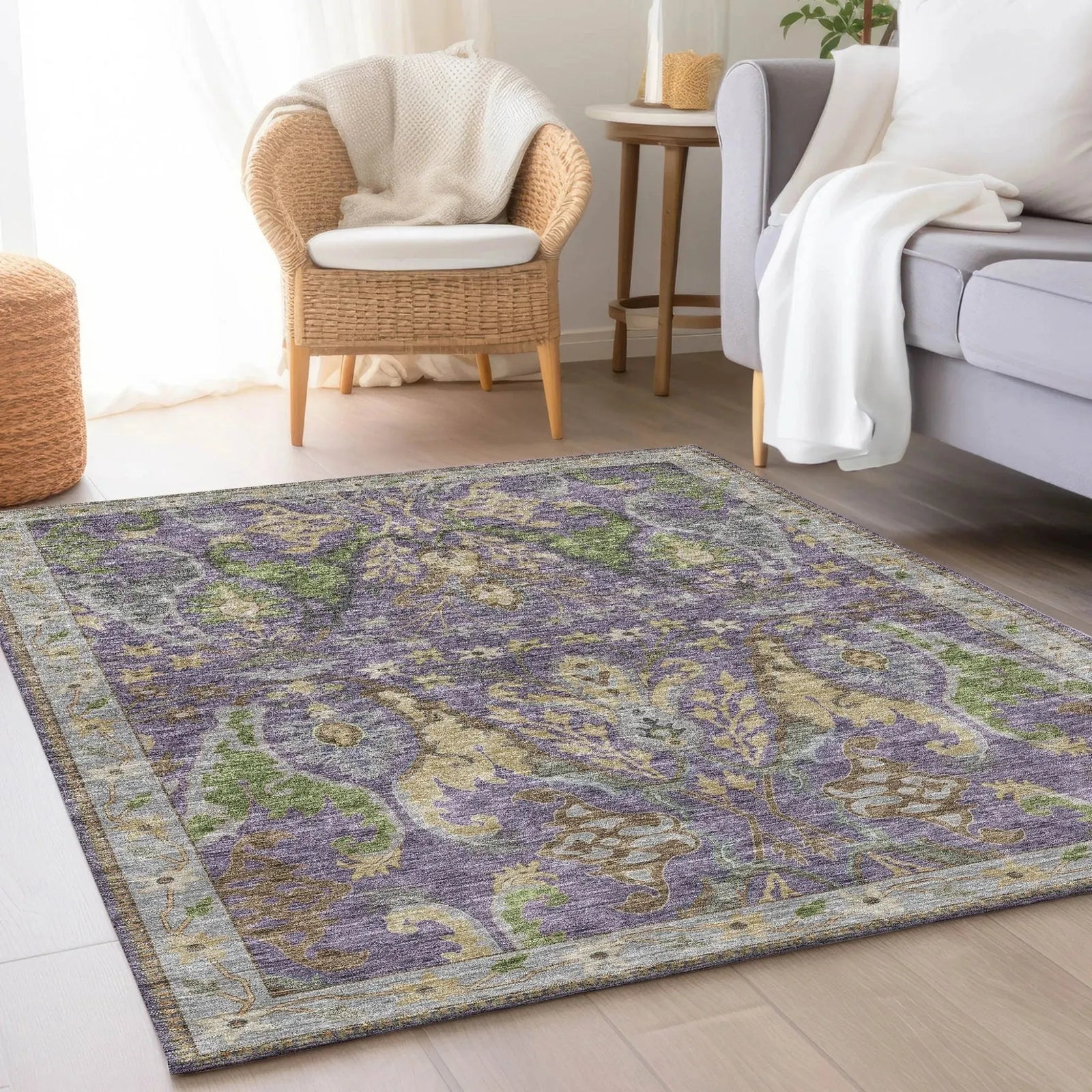 Hatay HY6 purple Rug