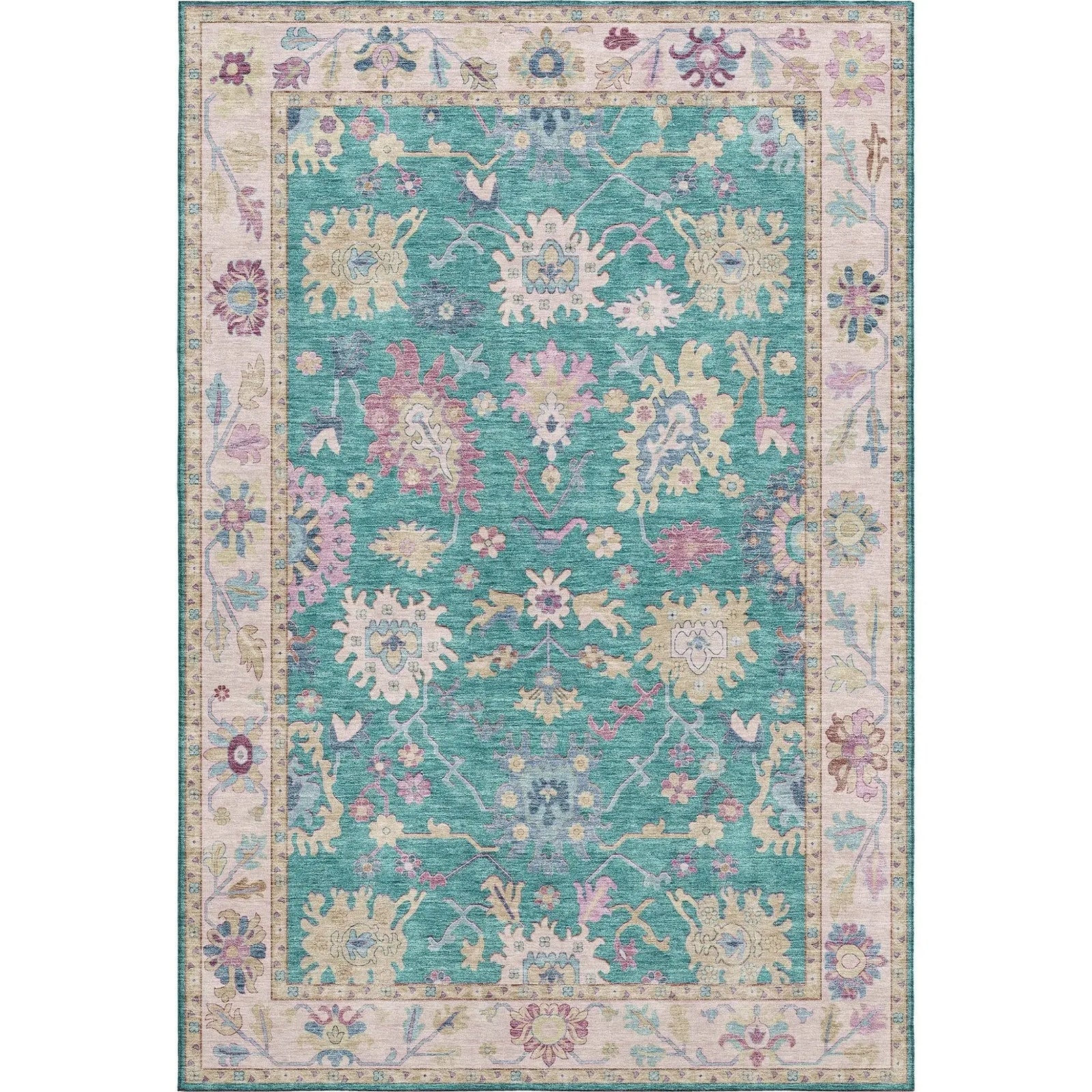Hatay HY7 Teal Rug