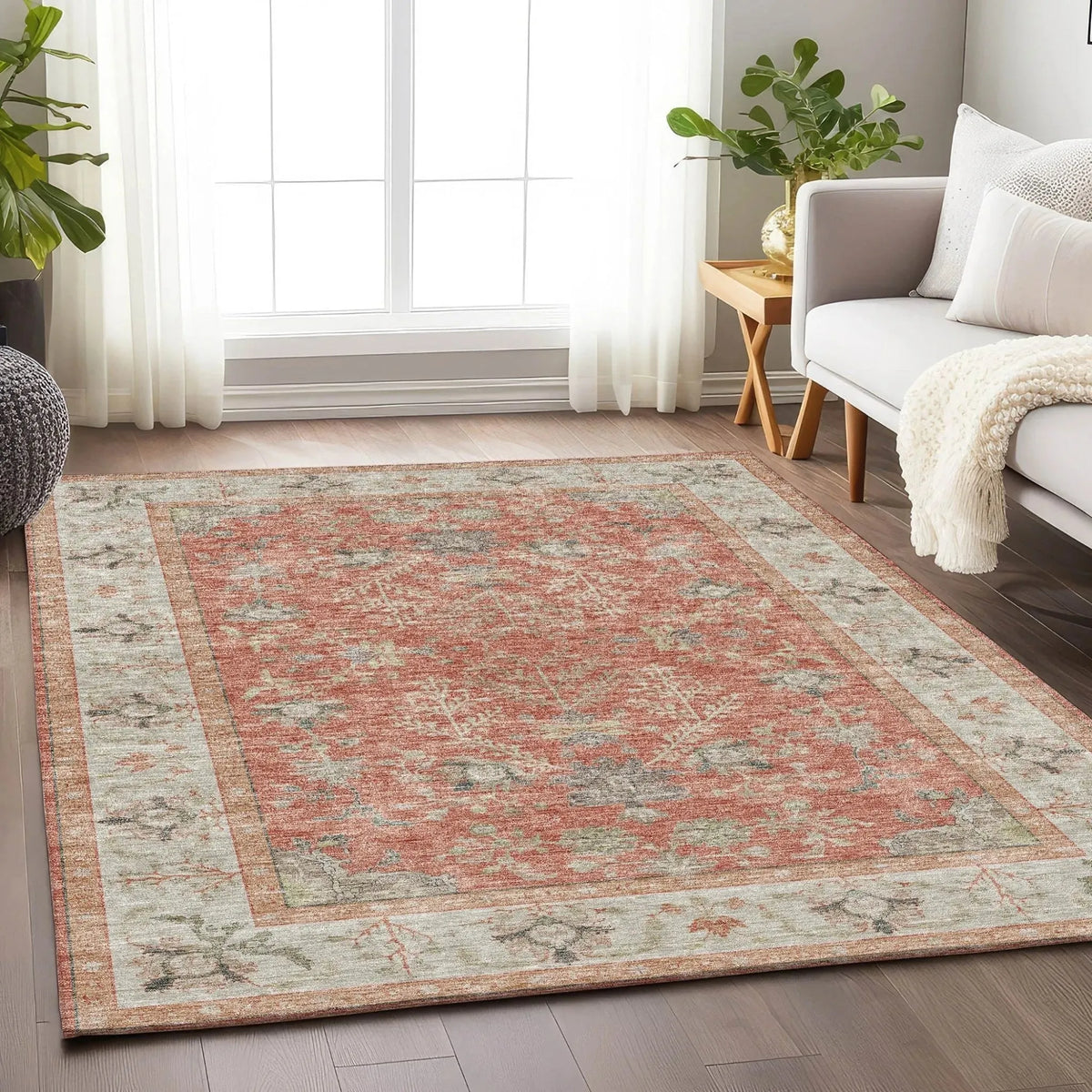 Hatay HY9 Coral Rug