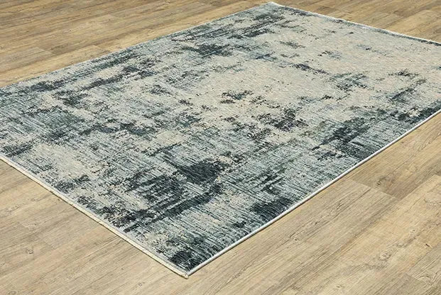 Hayden HAY04 Blue/Beige Rug
