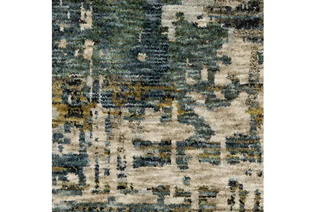 Hayden HAY05 Blue/Gold Rug