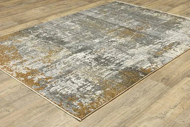 Hayden HAY06 Grey/Rust Rug