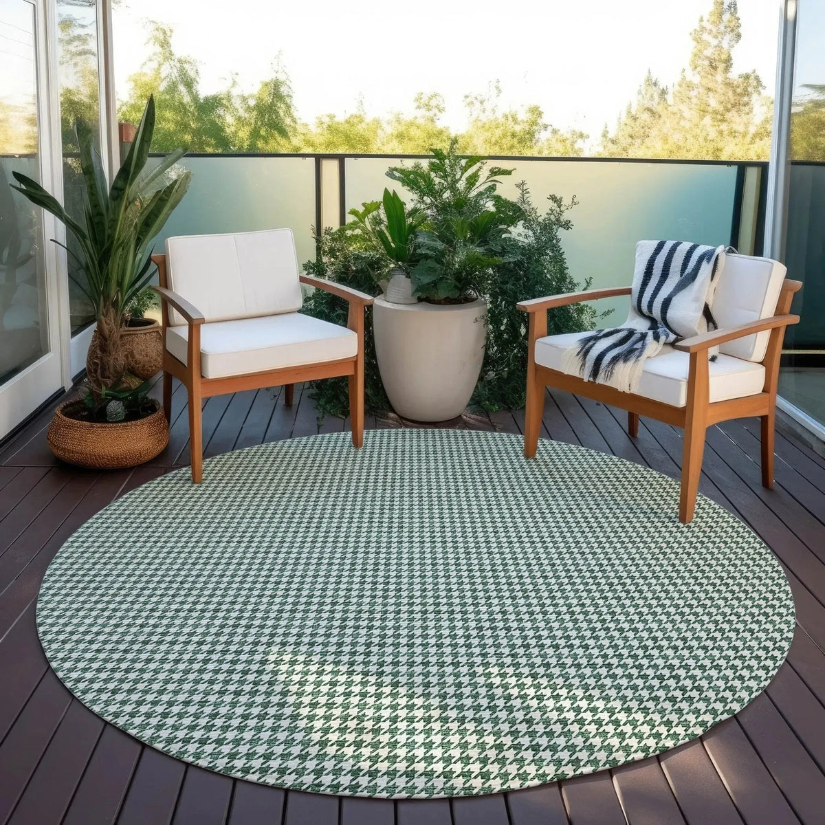 Hinton HN1 Green Rug