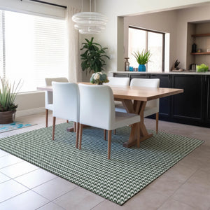 Hinton HN1 Green Rug