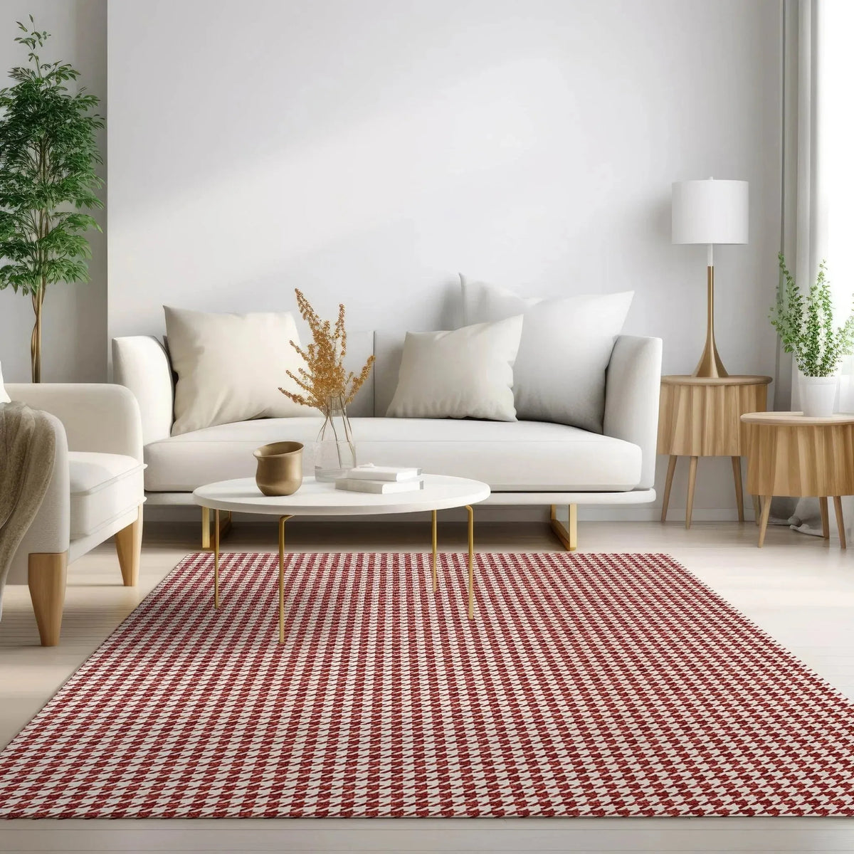 Hinton HN1 Red Rug