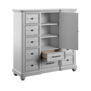 New Haven 12-Drawer Master Chest Oyster Shell