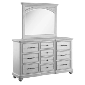 New Haven 10-Drawer Dresser Oyster Shell