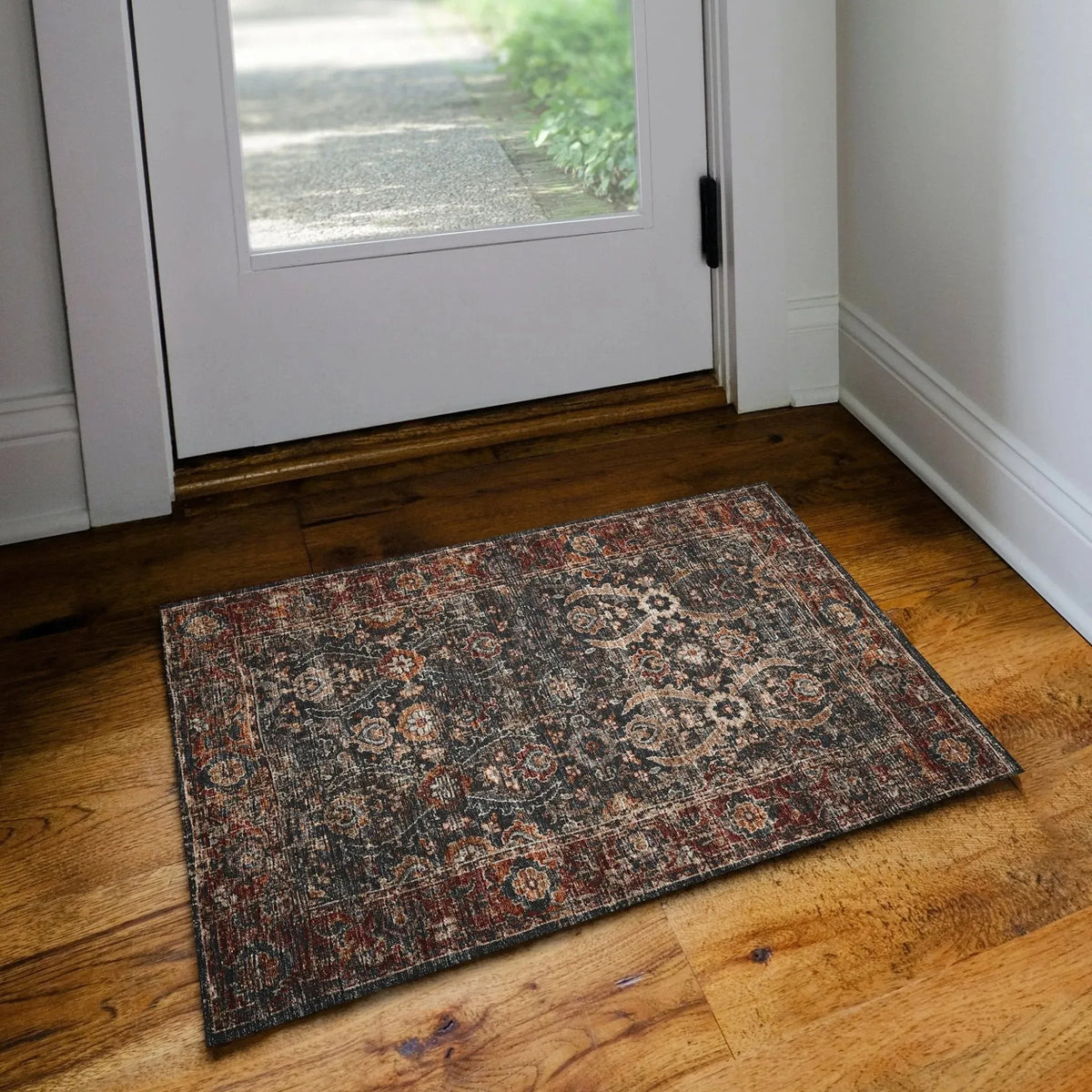 Jericho JC1 Charcoal Rug