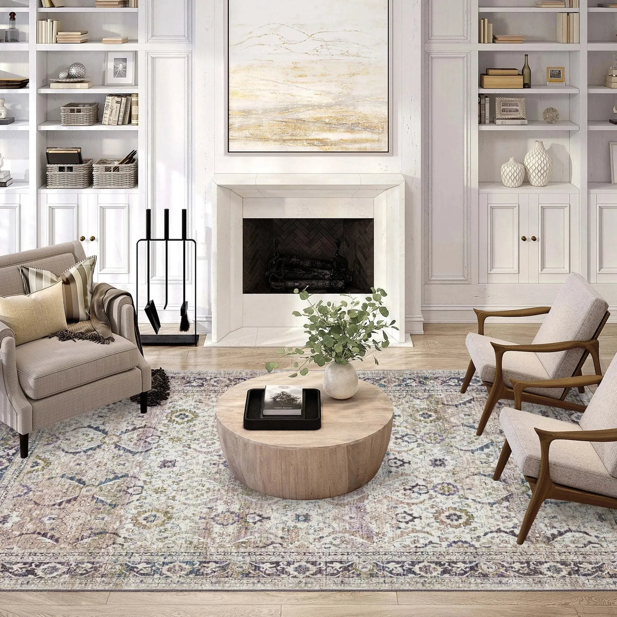 Jericho JC1 Oyster Rug