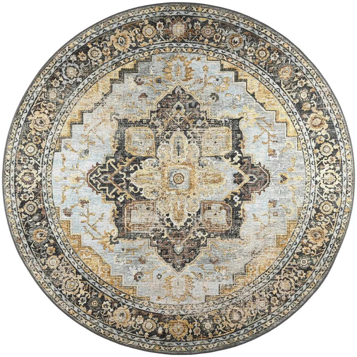 Jericho JC2 Pewter Rug