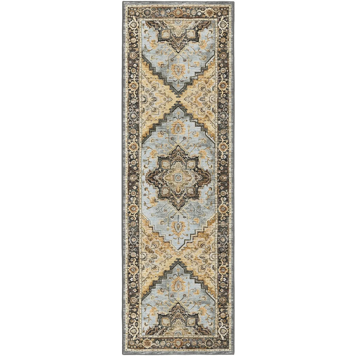 Jericho JC2 Pewter Rug
