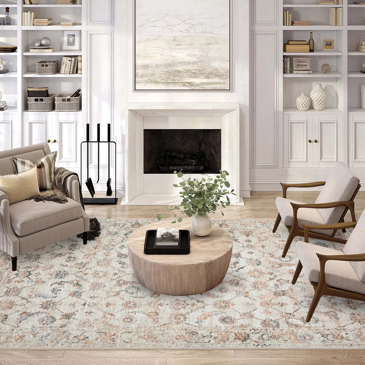 Jericho JC4 Linen Rug