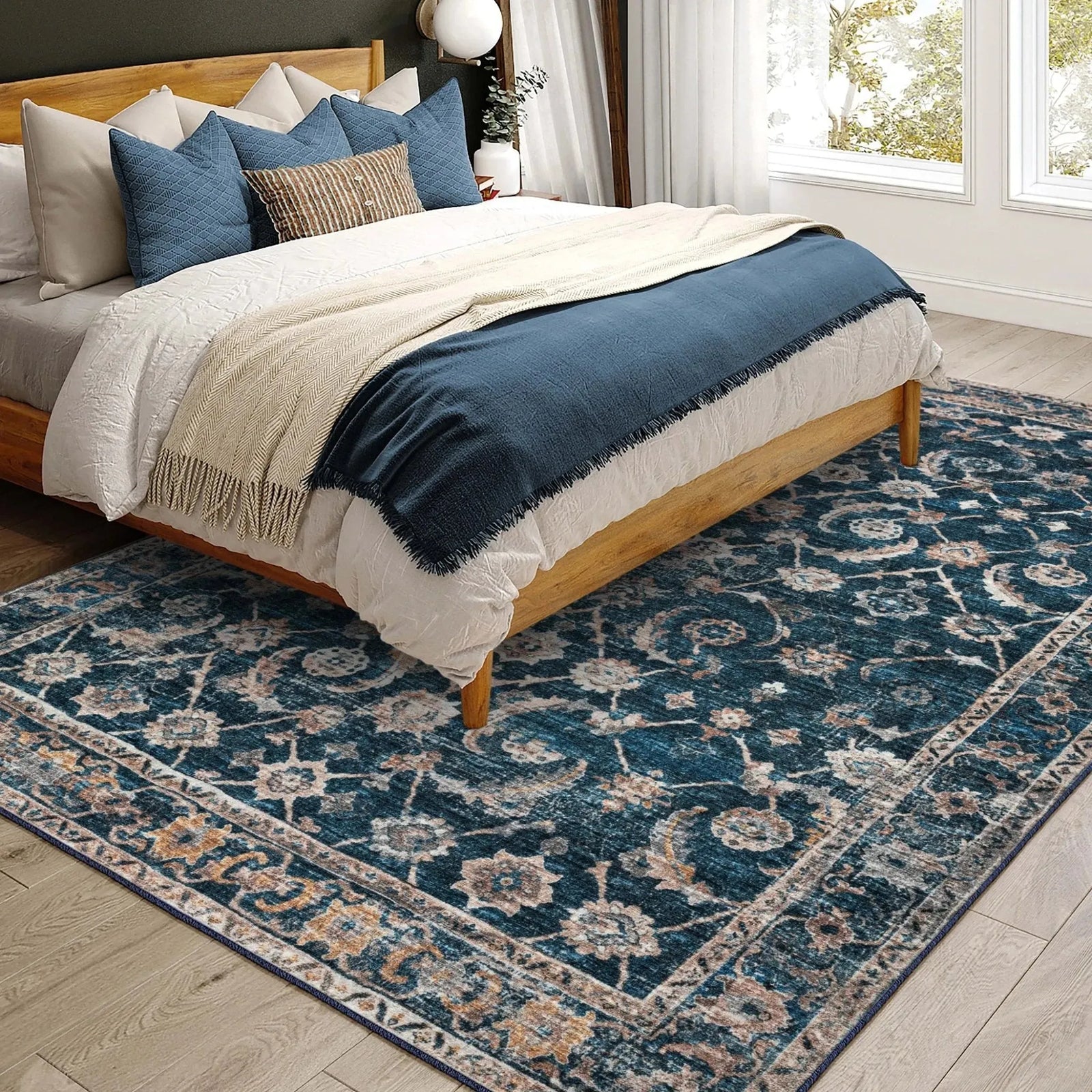 Jericho JC4 Navy Rug